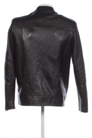 Geacă de piele pentru bărbati Unbranded, Mărime M, Culoare Negru, Preț 282,00 Lei