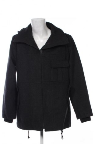 Herrenmantel Adidas Slvr, Größe L, Farbe Grau, Preis 49,99 €