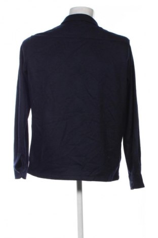 Мъжко палто Massimo Dutti, Размер L, Цвят Син, Цена 224,99 лв.