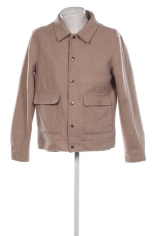 Мъжко палто Topman, Размер L, Цвят Бежов, Цена 19,99 лв.