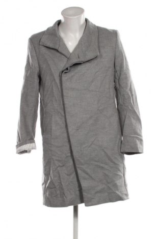 Мъжко палто Zara, Размер L, Цвят Сив, Цена 42,99 лв.