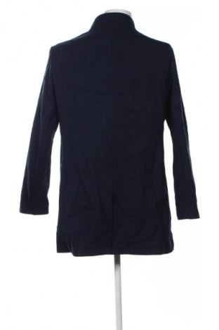 Мъжко палто Zara, Размер XXL, Цвят Син, Цена 42,99 лв.