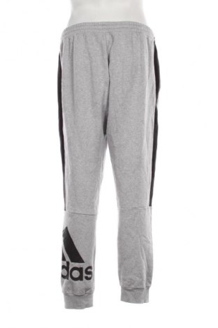 Herren Sporthose Adidas, Größe L, Farbe Grau, Preis 37,99 €