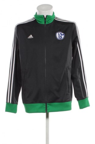 Ανδρική αθλητική ζακέτα Adidas, Μέγεθος L, Χρώμα Μαύρο, Τιμή 32,99 €