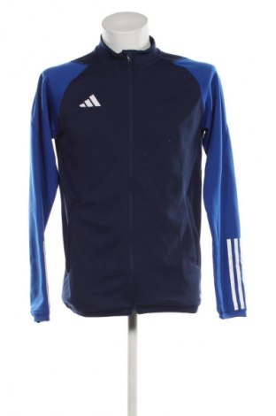 Ανδρική αθλητική ζακέτα Adidas, Μέγεθος M, Χρώμα Μπλέ, Τιμή 29,99 €