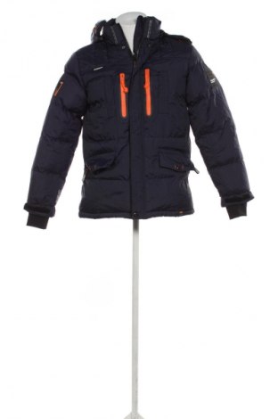 Pánska bunda  Geographical Norway, Veľkosť M, Farba Modrá, Cena  214,95 €