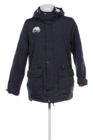 Pánska bunda  Pull&Bear, Veľkosť L, Farba Modrá, Cena  32,95 €