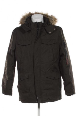 Geacă de bărbati Threadbare, Mărime XXL, Culoare Verde, Preț 373,99 Lei