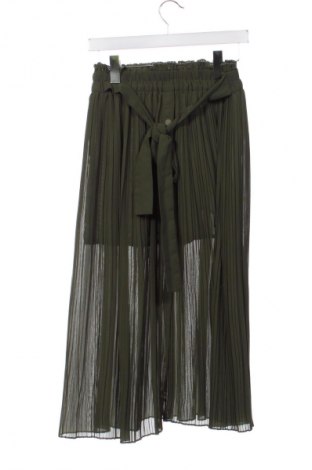 Пола - панталон Zara, Размер XS, Цвят Зелен, Цена 27,37 лв.