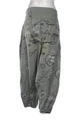 Damskie spodnie Desigual, Rozmiar L, Kolor Zielony, Cena 142,53 zł