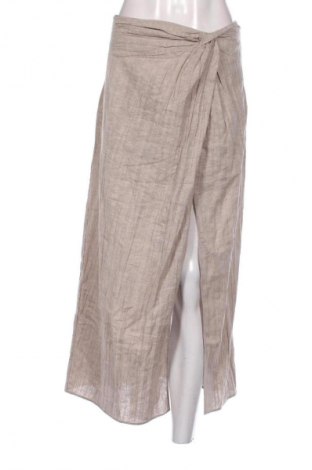 Φούστα Massimo Dutti, Μέγεθος L, Χρώμα  Μπέζ, Τιμή 31,71 €