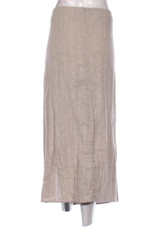 Φούστα Massimo Dutti, Μέγεθος L, Χρώμα  Μπέζ, Τιμή 31,71 €