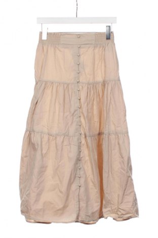 Spódnica Stradivarius, Rozmiar XS, Kolor Beżowy, Cena 53,29 zł