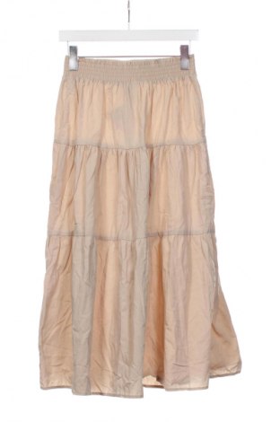Spódnica Stradivarius, Rozmiar XS, Kolor Beżowy, Cena 53,29 zł