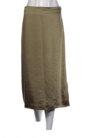 Fustă Stradivarius, Mărime S, Culoare Verde, Preț 60,53 Lei