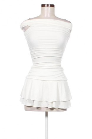 Kleid Bershka, Größe XS, Farbe Weiß, Preis € 14,83