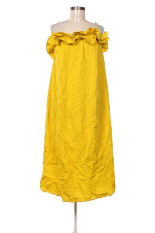 Рокля H&M, Размер S, Цвят Жълт, Цена 44,99 лв.