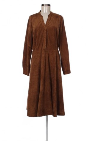 Рокля Reserved, Размер L, Цвят Кафяв, Цена 35,63 лв.