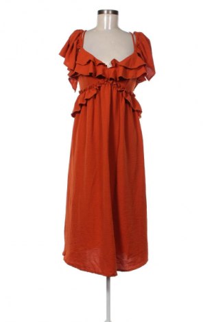 Kleid Unbranded, Größe M, Farbe Orange, Preis 14,83 €
