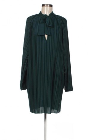 Рокля Zara, Размер L, Цвят Зелен, Цена 27,99 лв.