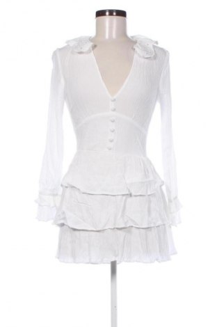 Рокля Zara, Размер XS, Цвят Бял, Цена 32,99 лв.