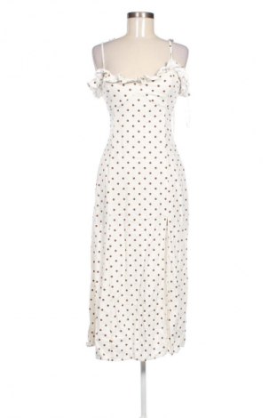 Kleid Zara, Größe M, Farbe Ecru, Preis 17,39 €