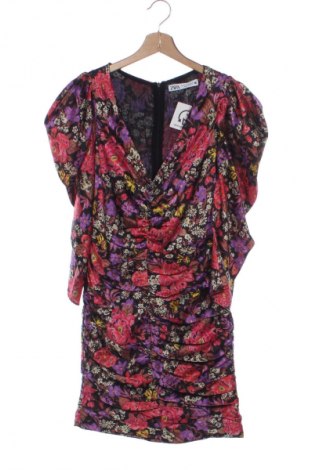 Φόρεμα Zara, Μέγεθος XS, Χρώμα Πολύχρωμο, Τιμή 13,80 €
