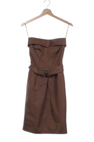 Kleid Zara, Größe XS, Farbe Golden, Preis 15,99 €