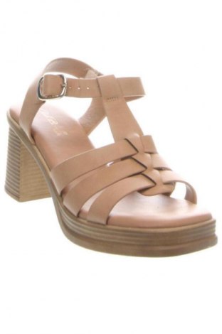 Σανδάλια Paola Bacelli, Μέγεθος 36, Χρώμα  Μπέζ, Τιμή 15,99 €