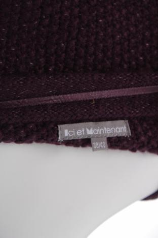 Дамски пуловер Ici Et Maintenant, Размер M, Цвят Лилав, Цена 24,65 лв.