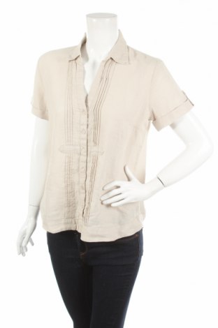 Γυναικείο πουκάμισο More & More, Μέγεθος M, Χρώμα  Μπέζ, Τιμή 9,28 €