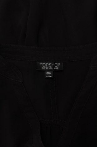 Γυναικείο πουκάμισο Topshop, Μέγεθος M, Χρώμα Μαύρο, Τιμή 10,52 €