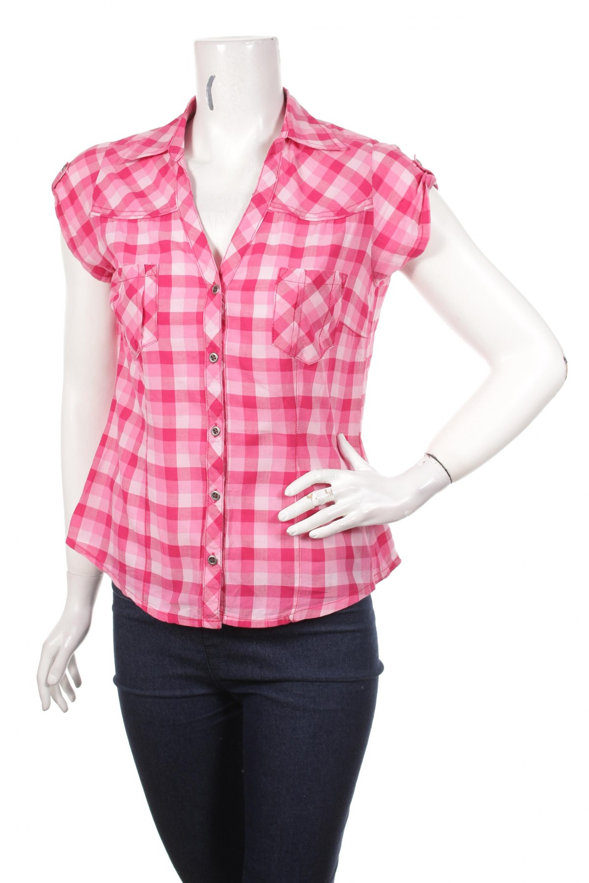 Γυναικείο πουκάμισο Colours Of The World, Μέγεθος S, Χρώμα Ρόζ , Τιμή 9,90 €