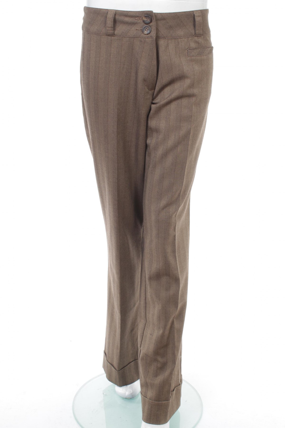 Дамски панталон Qiero, Размер M, Цвят Кафяв, Цена 30,60 лв.