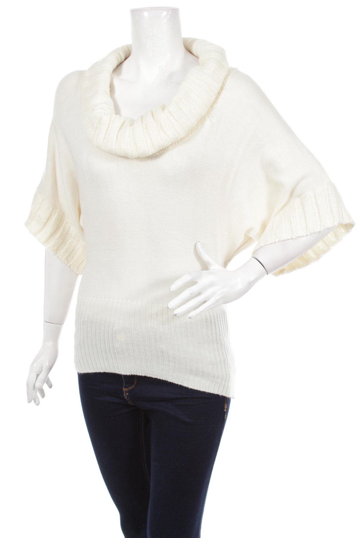 Дамски пуловер Urban Behavior, Размер S, Цвят Екрю, Цена 33,15 лв.