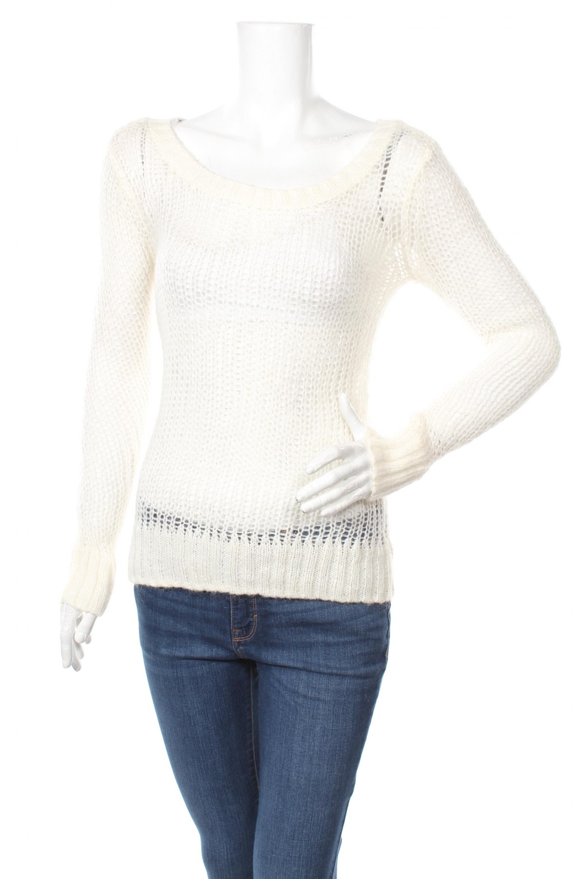 Дамски пуловер Aerie, Размер M, Цвят Екрю, Цена 5,75 лв.