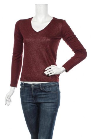 Γυναικεία μπλούζα Petit Bateau, Μέγεθος XXS, Χρώμα Κόκκινο, Λινό, Τιμή 11,40 €