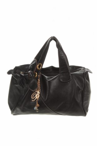 Дамска чанта Blumarine, Цвят Черен, Естествена кожа, Цена 259,50 лв.