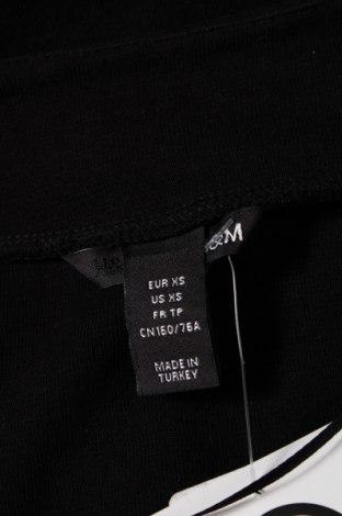 Дамска жилетка H&M, Размер XS, Цвят Черен, Цена 3,24 лв.