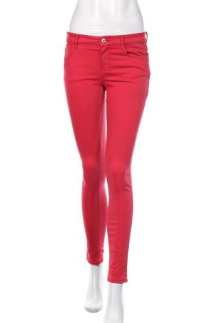 Damskie spodnie Massimo Dutti, Rozmiar S, Kolor Różowy, 97% bawełna, 3% elastyna, Cena 121,50 zł