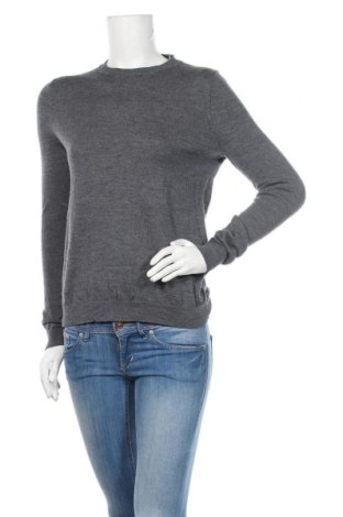 Дамски пуловер Sezane, Размер S, Цвят Сив, Памук, Цена 36,23 лв.
