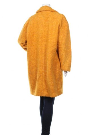 Дамско палто ONLY, Размер XXL, Цвят Жълт, 40% полиестер, 30% вълна, 30% акрил, Цена 104,25 лв.