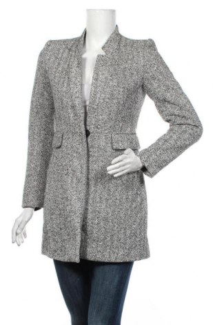 Γυναικείο παλτό Zara, Μέγεθος S, Χρώμα Γκρί, 56% πολυεστέρας, 44% βαμβάκι, Τιμή 29,88 €