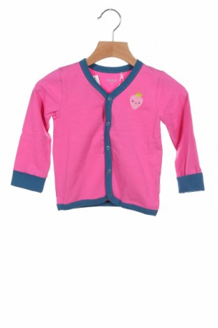 Pulover cu nasturi pentru copii Lamino, Mărime 12-18m/ 80-86 cm, Culoare Roz, 95% bumbac, 5% elastan, Preț 11,96 Lei