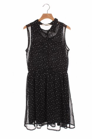 Детска рокля H&M, Размер 11-12y/ 152-158 см, Цвят Черен, Полиестер, Цена 15,75 лв.