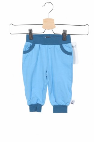Pantaloni de trening, pentru copii Lamino, Mărime 6-9m/ 68-74 cm, Culoare Albastru, 95% bumbac, 5% elastan, Preț 11,96 Lei