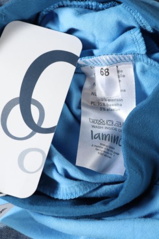 Kinder Sporthose Lamino, Größe 6-9m/ 68-74 cm, Farbe Blau, 95% Baumwolle, 5% Elastan, Preis 5,03 €