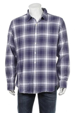Мъжка риза J.Crew, Размер XL, Цвят Син, 100% памук, Цена 11,58 лв.