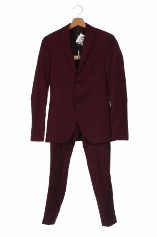 Ανδρικό κοστούμι Isaac Dewhirst, Μέγεθος XS, Χρώμα Κόκκινο, 80% πολυεστέρας, 20% βισκόζη, Τιμή 41,37 €