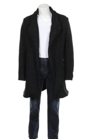 Palton de bărbați Review, Mărime XL, Culoare Negru, 60% viscoză, 40% lână, Preț 61,34 Lei